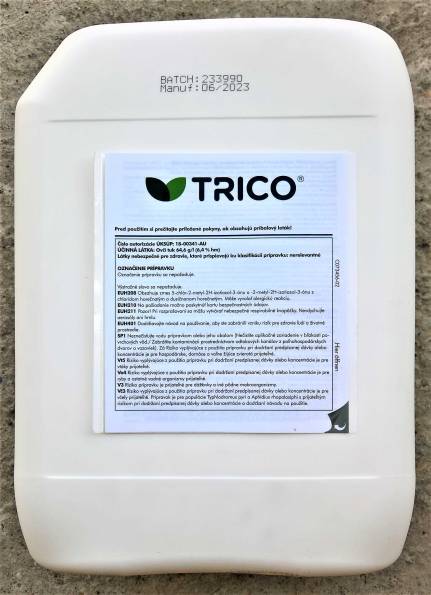 Repelent TRICO, obch. bal. 10l, Cena/bal: 129,17 EUR + DPH (155,00 EUR s DPH)