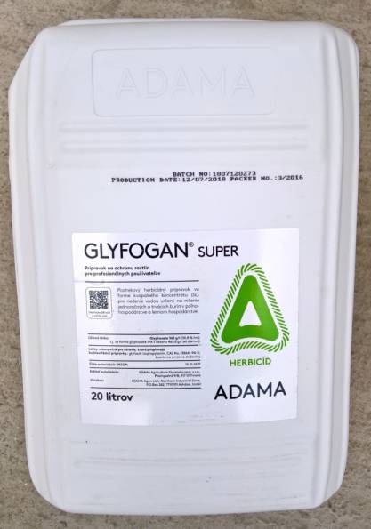Glyfogan Super, obch. bal. 20l, Glyfogan Super, obch. bal. 20l,
