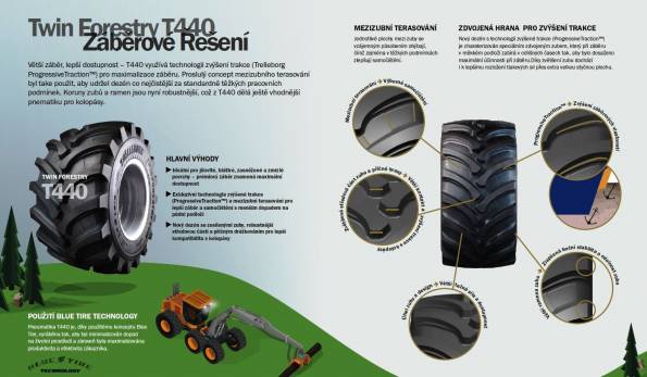 TRELLEBORG Dezén Twin Forestry T440 TRELLEBORG Dezén Twin Forestry T440