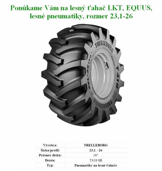 Pneumatiky pre lesné ťahače/skiddre Pneumatiky pre lesné ťahače/skiddre