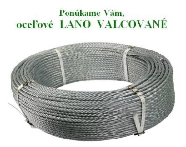 Cenník pre oceľové lano vo zväzkoch Cenník pre oceľové lano vo zväzkoch
